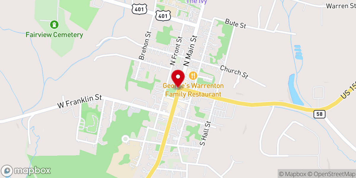 Map showing location of Richardson Polly