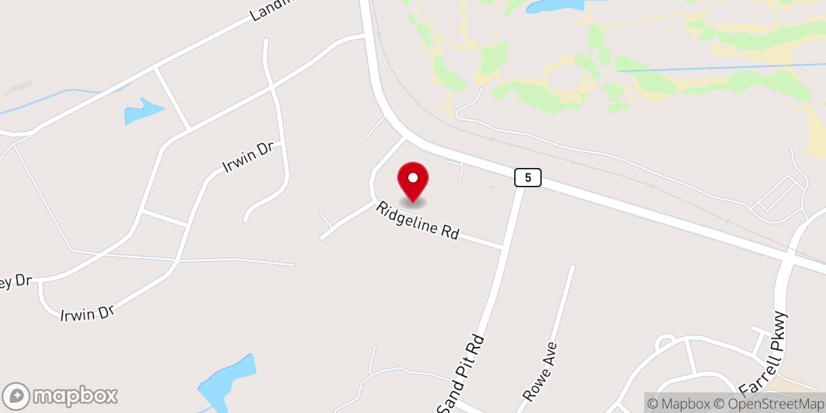 Map showing location of Cross Way Church of Worship