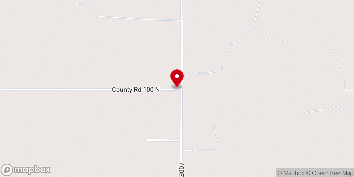 Map showing location of Browns Chapel