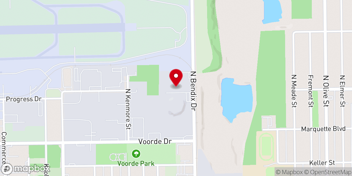 Map showing location of Kingdom Christian Center Church Inc