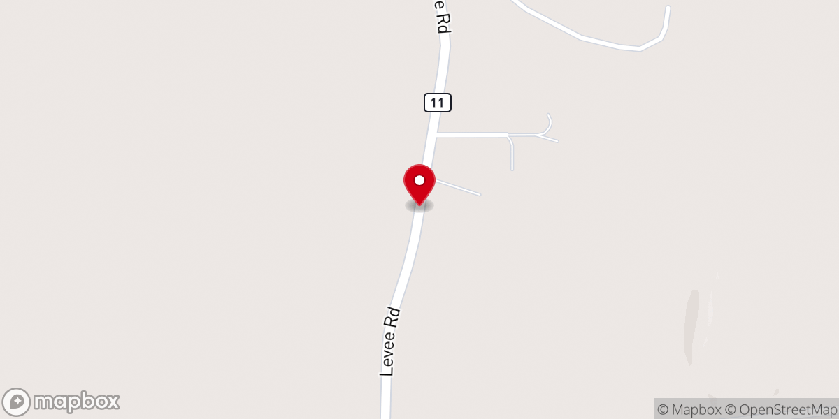 Map showing location of First United Pentecostal Ch