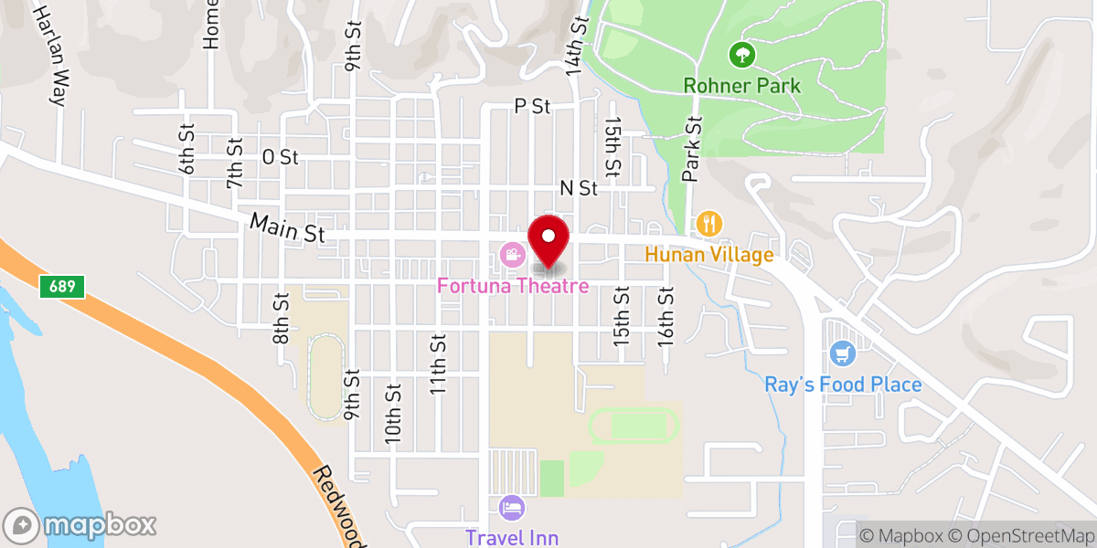 Map showing location of Church of Christ North Coast