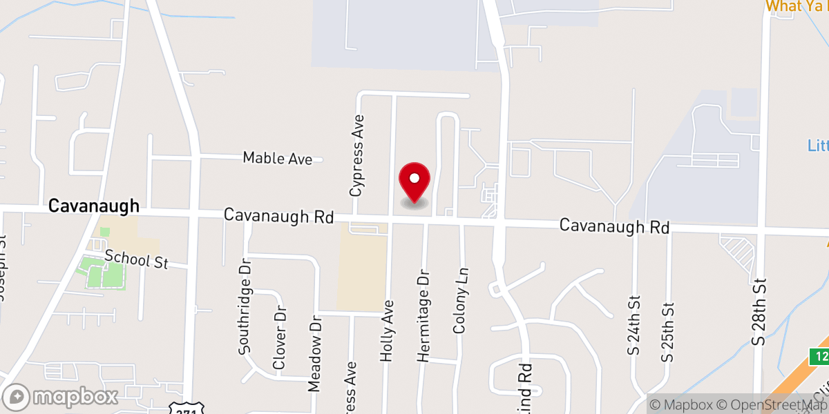 Map showing location of Kingdom Empowerment Ministries