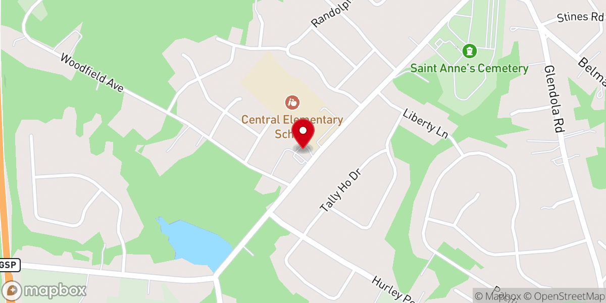 Map showing location of The Church of Saint Michael The Archangel