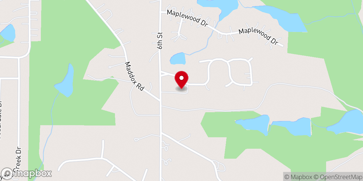 Map showing location of Lifesong church