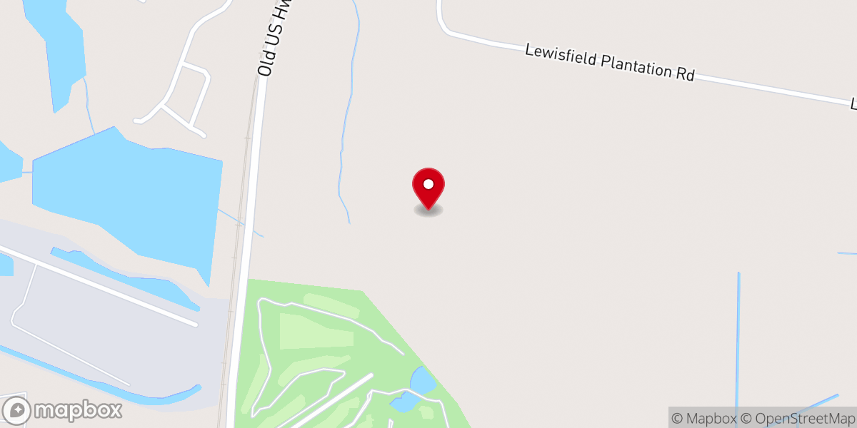 Map showing location of Shealy's Concrete