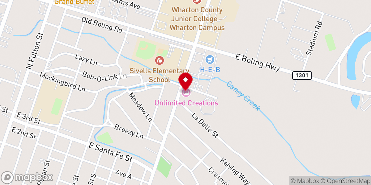 Map showing location of Peace Tabernacle United