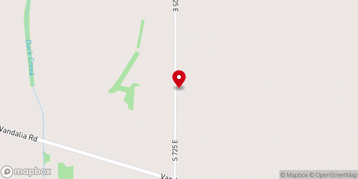 Map showing location of Wesley Chapel Wesleyan Church