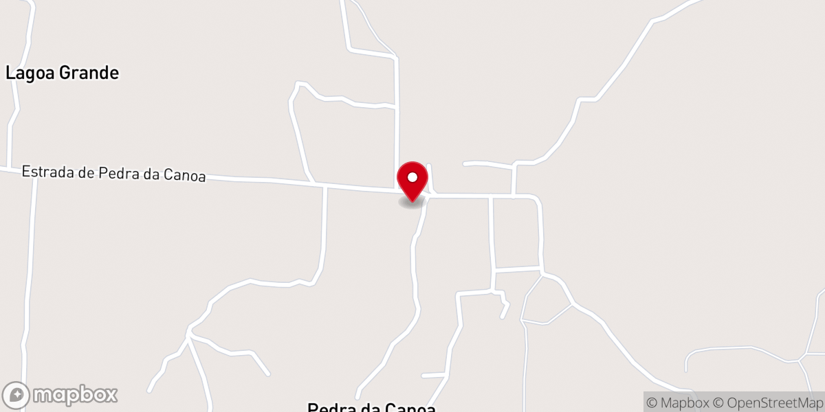 Map showing location of Igreja católica de Pedra da canoa feira de Santana