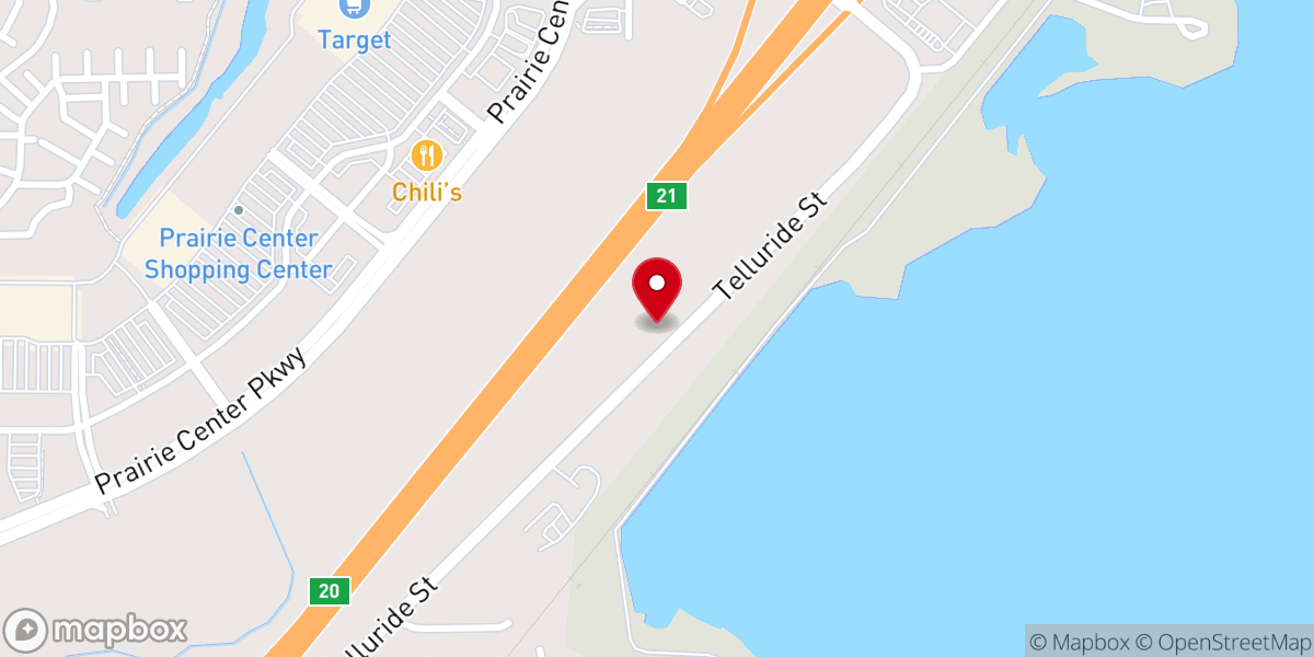 Map showing location of Landing Place Church Inc