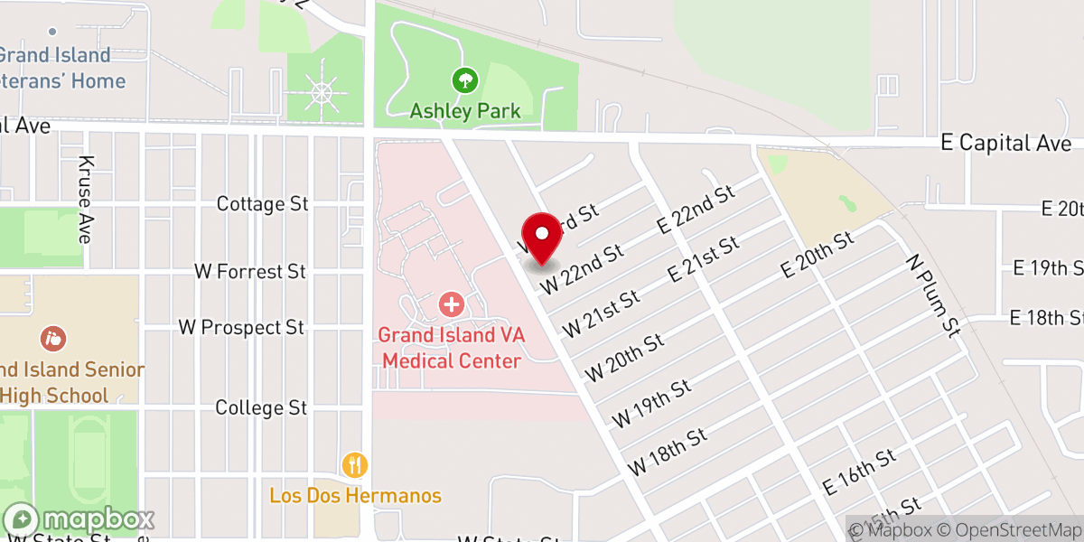 Map showing location of The Church of Jesus Christ of Latter-day Saints