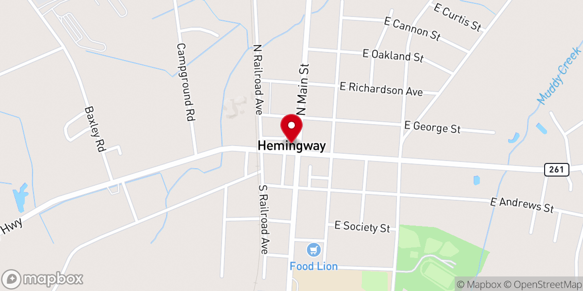 Map showing location of Church St Mark Community Services