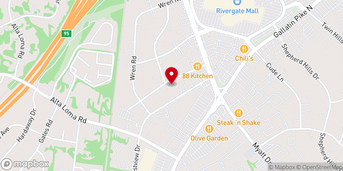 Map showing location of New Restoration Community Church
