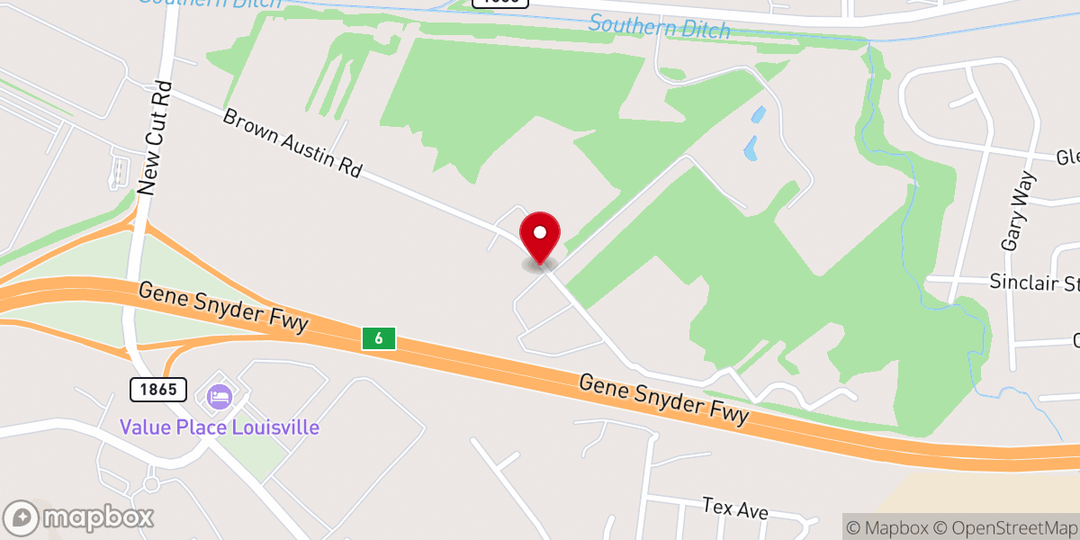 Map showing location of Family Life Center
