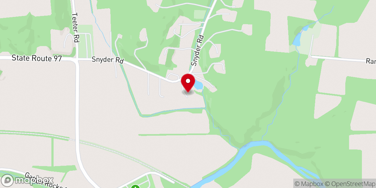 Map showing location of Real Faith Rendition Inc