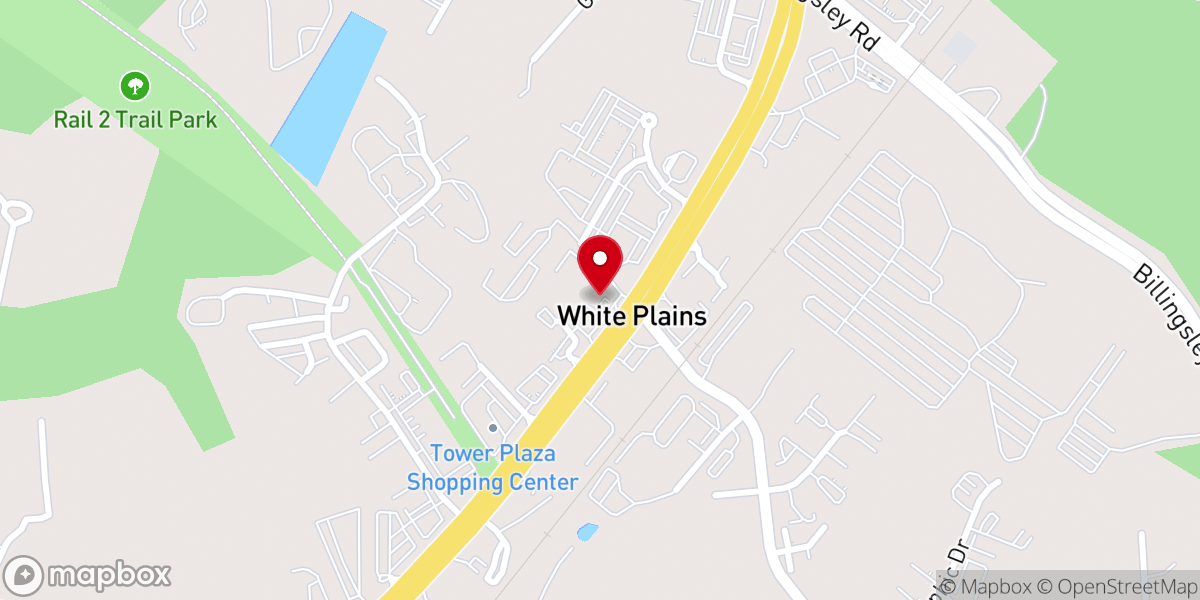 Map showing location of Victory Christian Ministries, Intl. Waldorf Campus