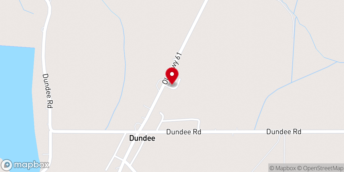 Map showing location of St Luke's Baptist Church