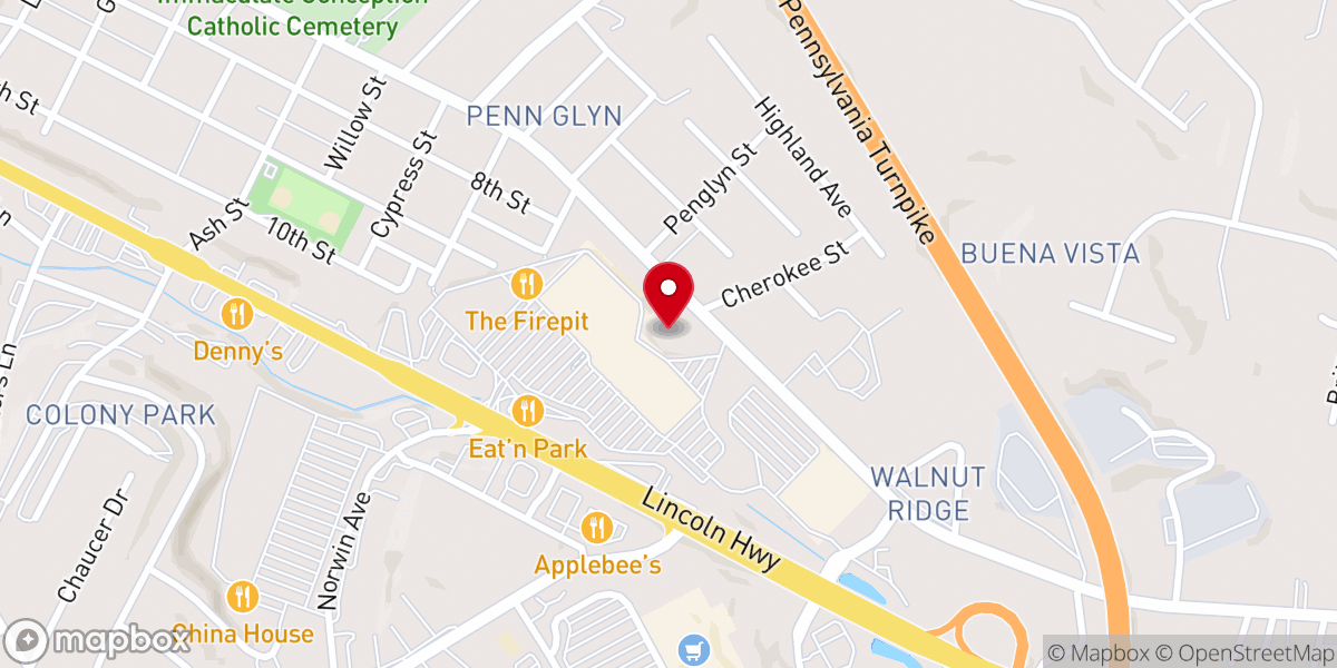 Map showing location of Living Waters Family Worship