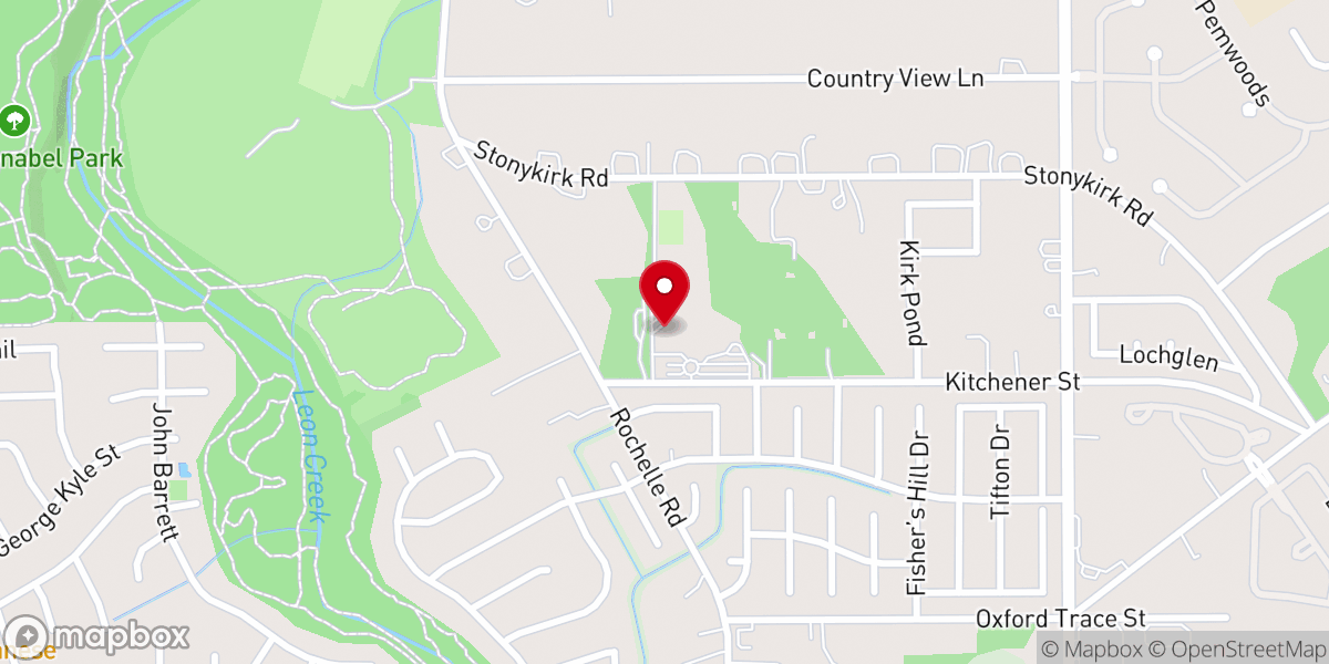 Map showing location of Saint Brigid Catholic Church-svdp - Food Distribution Center