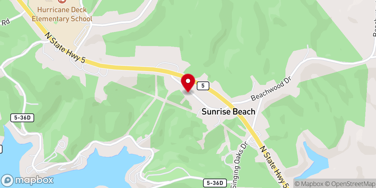 Map showing location of Kent Memorial Lutheran Church