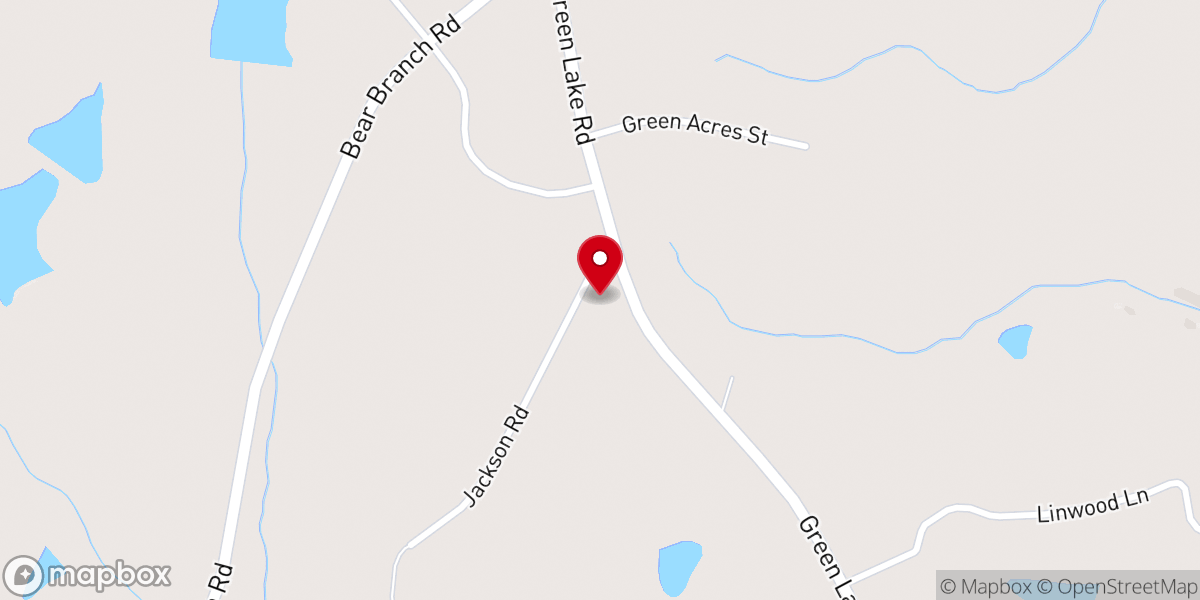 Map showing location of Richards Church