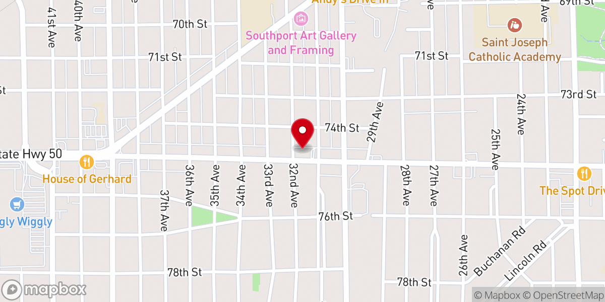 Map showing location of New Song Music Ministries