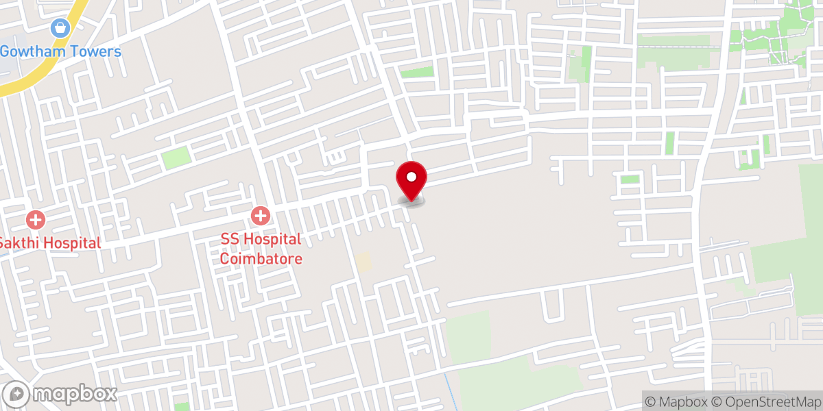 Map showing location of Glory of Jesus Assembly