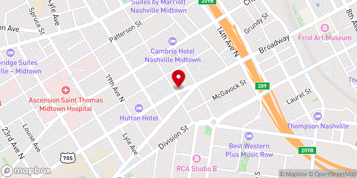 Map showing location of Global Promise Inc