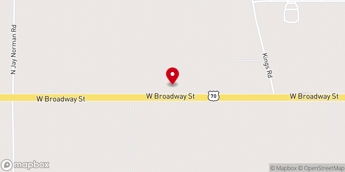 Map showing location of WestGate Christian Center