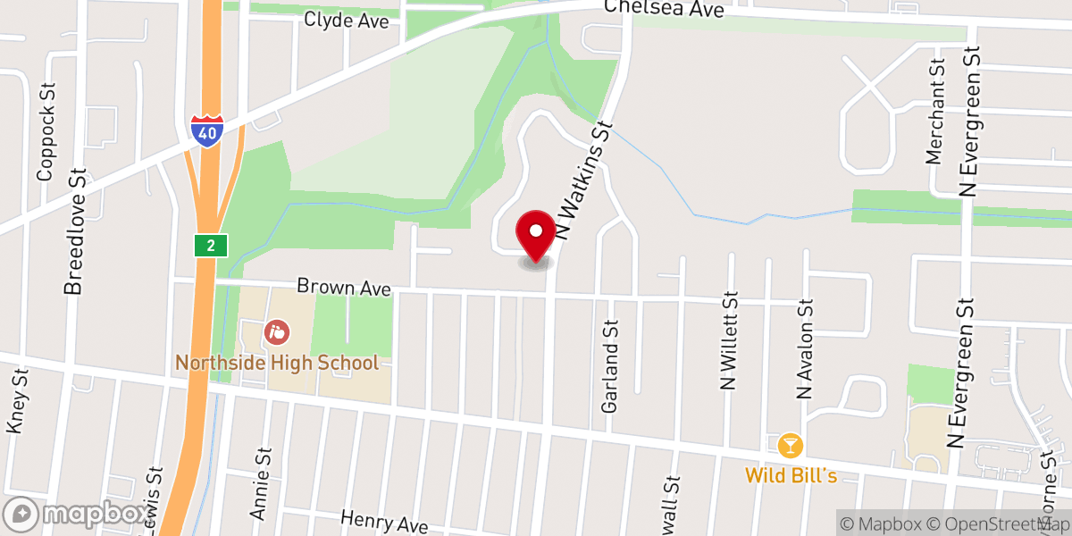 Map showing location of Apostolic Pentecostal Church of Jesus Christ