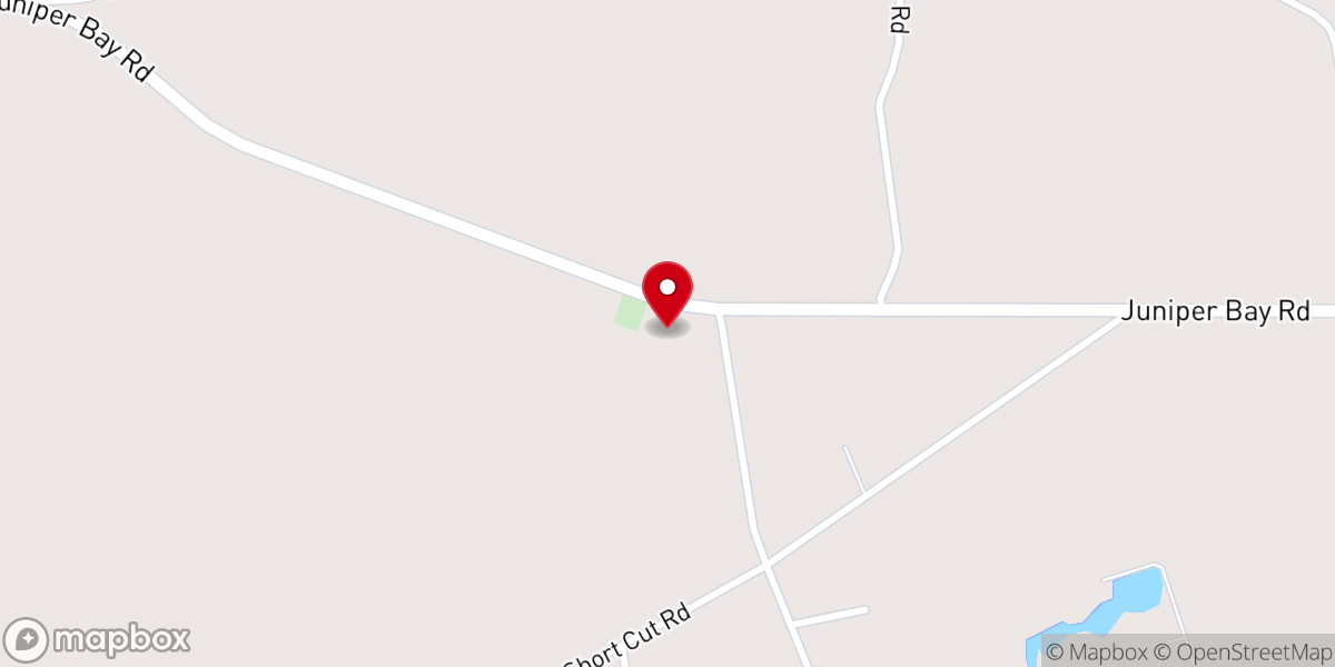 Map showing location of High Point Baptist Church