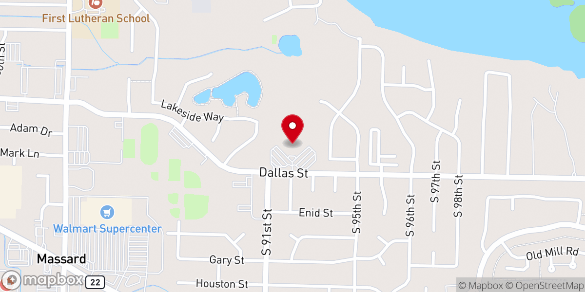 Map showing location of Gans Bible Church