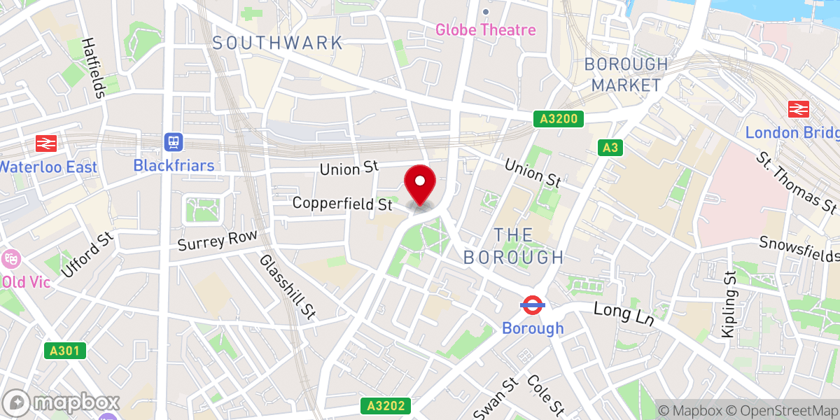 Map showing location of 런던 센트럴 순복음 교회 | London Central Church