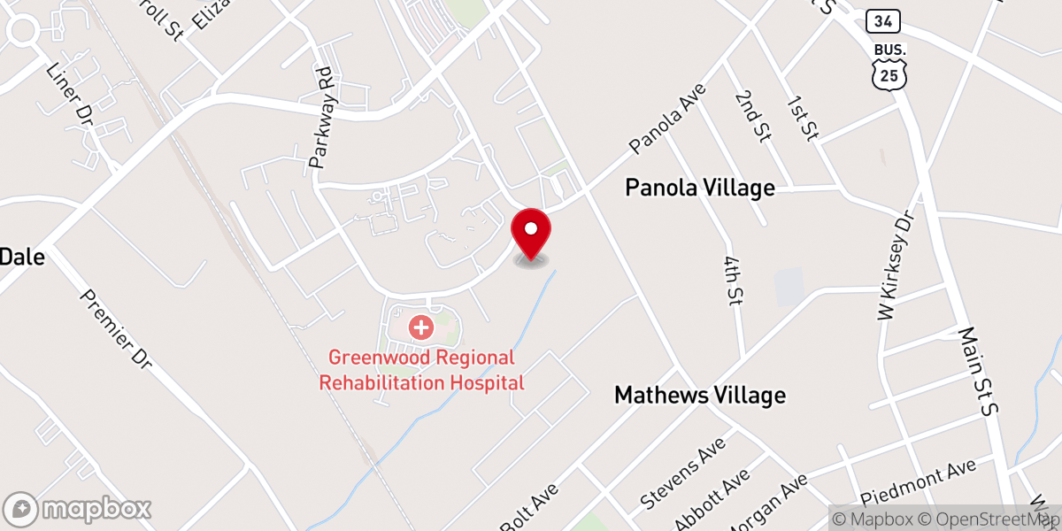 Map showing location of Legacy City Church