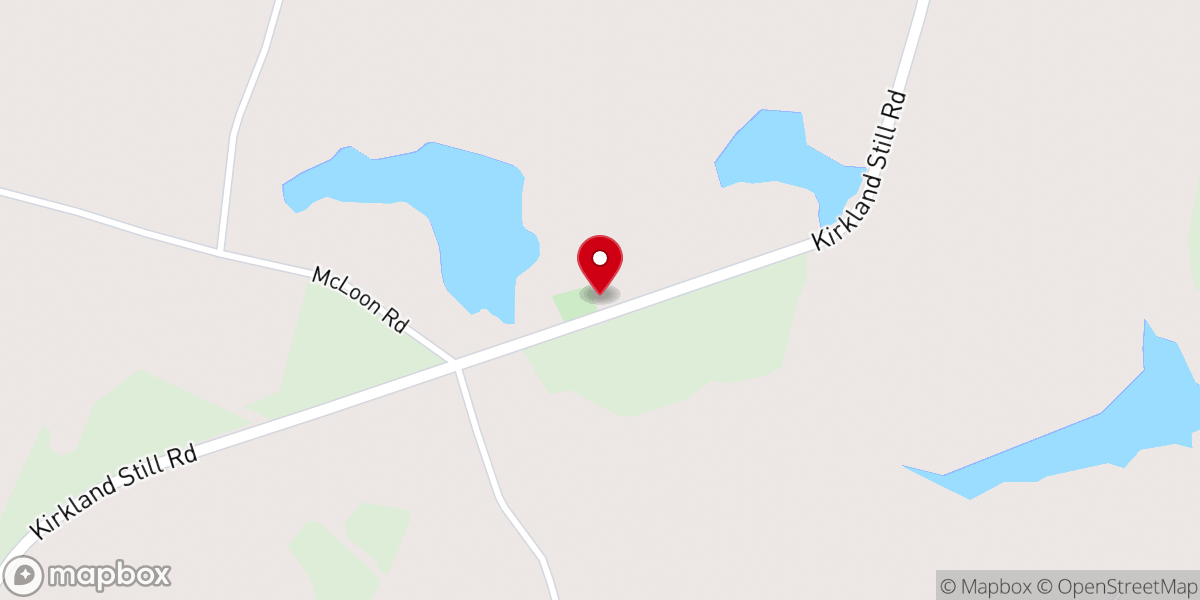 Map showing location of Kirkland Grove Missionary Baptist Church