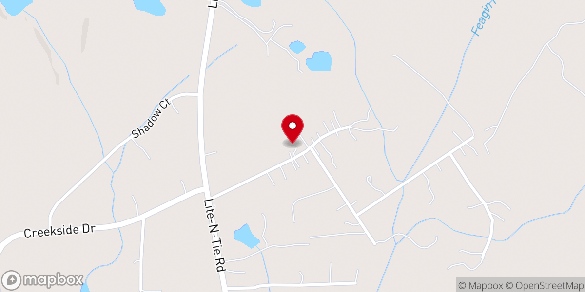 Map showing location of Spirit Filled Believer