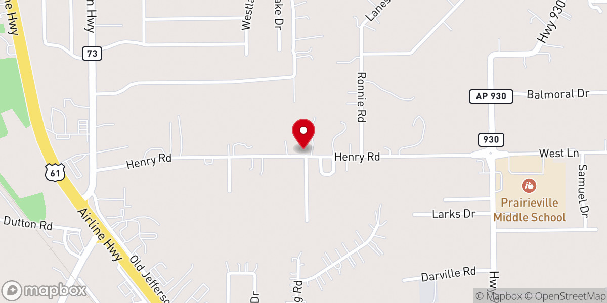 Map showing location of Mount Gillion Church
