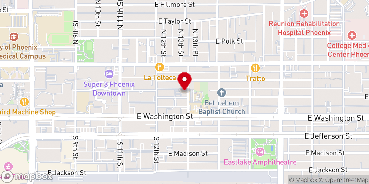 Map showing location of Pentecost Church-Jesus Christ