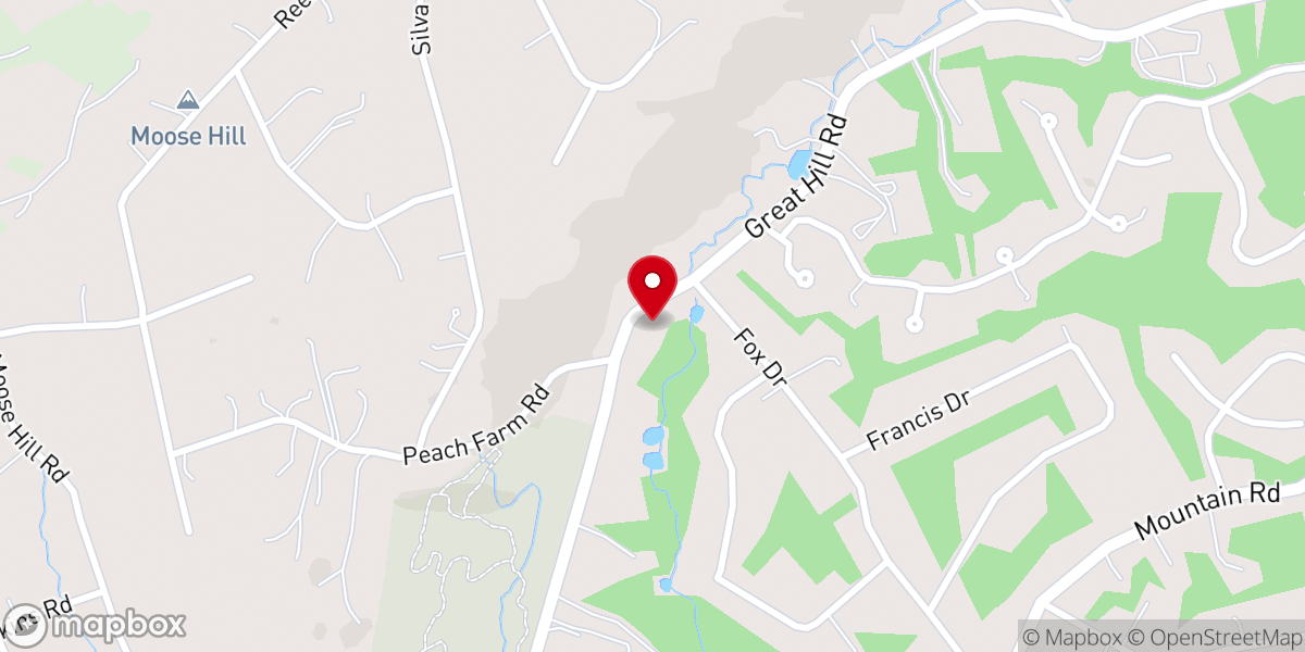 Map showing location of Great Hills United Methodist Church