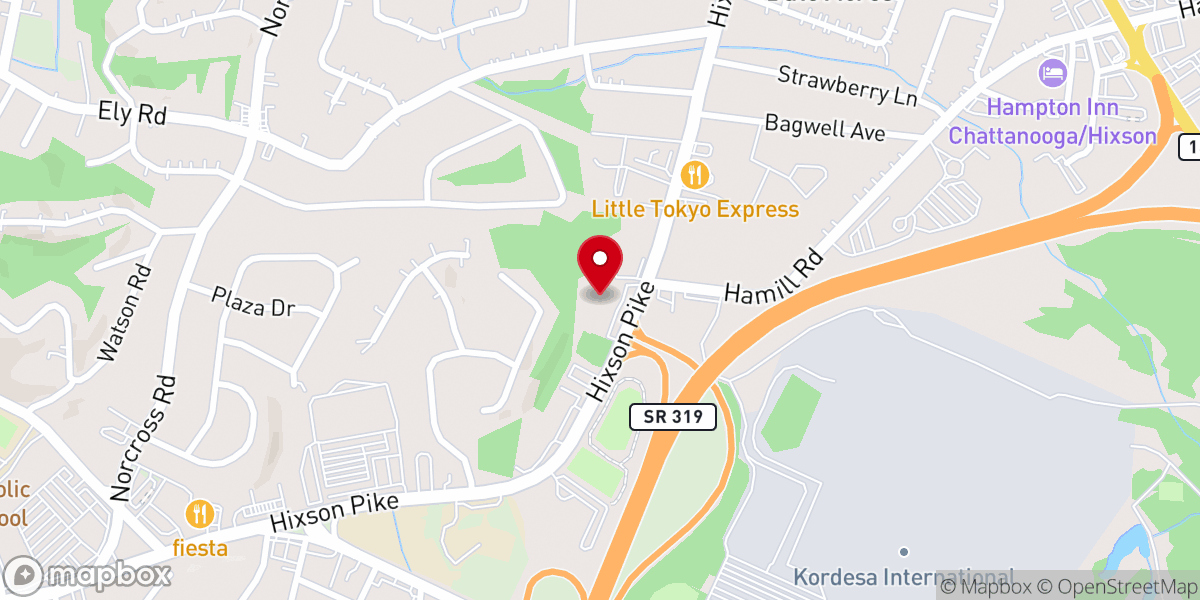 Map showing location of The Gathering