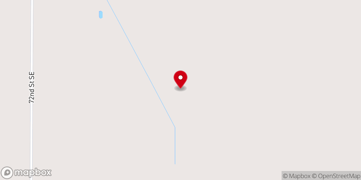 Map showing location of Lake Lillian Township
