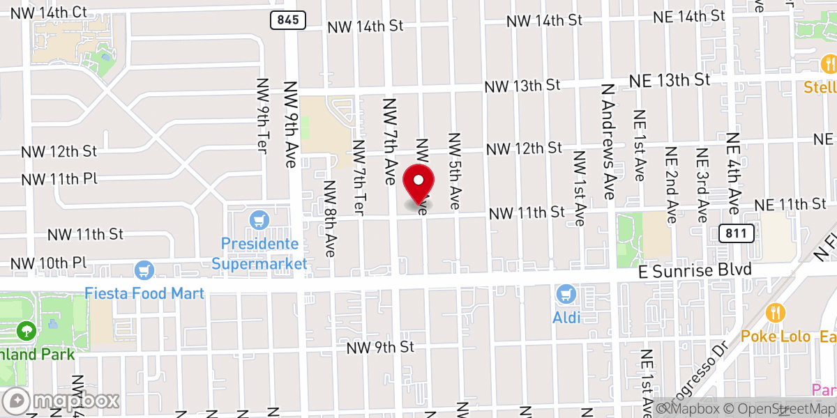 Map showing location of St. Jude Knanaya Catholic Church