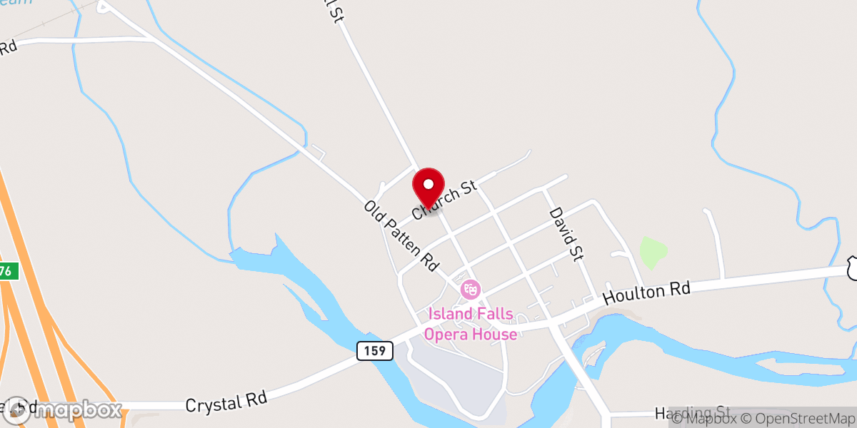 Map showing location of Saint Agnes Roman Catholic Church