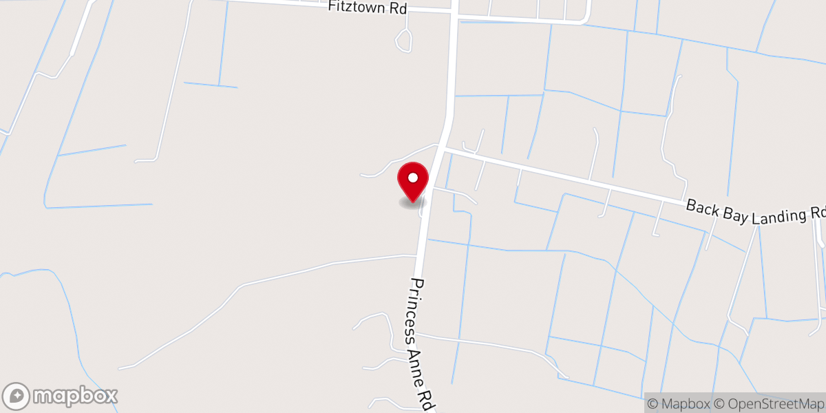 Map showing location of Bethel Church