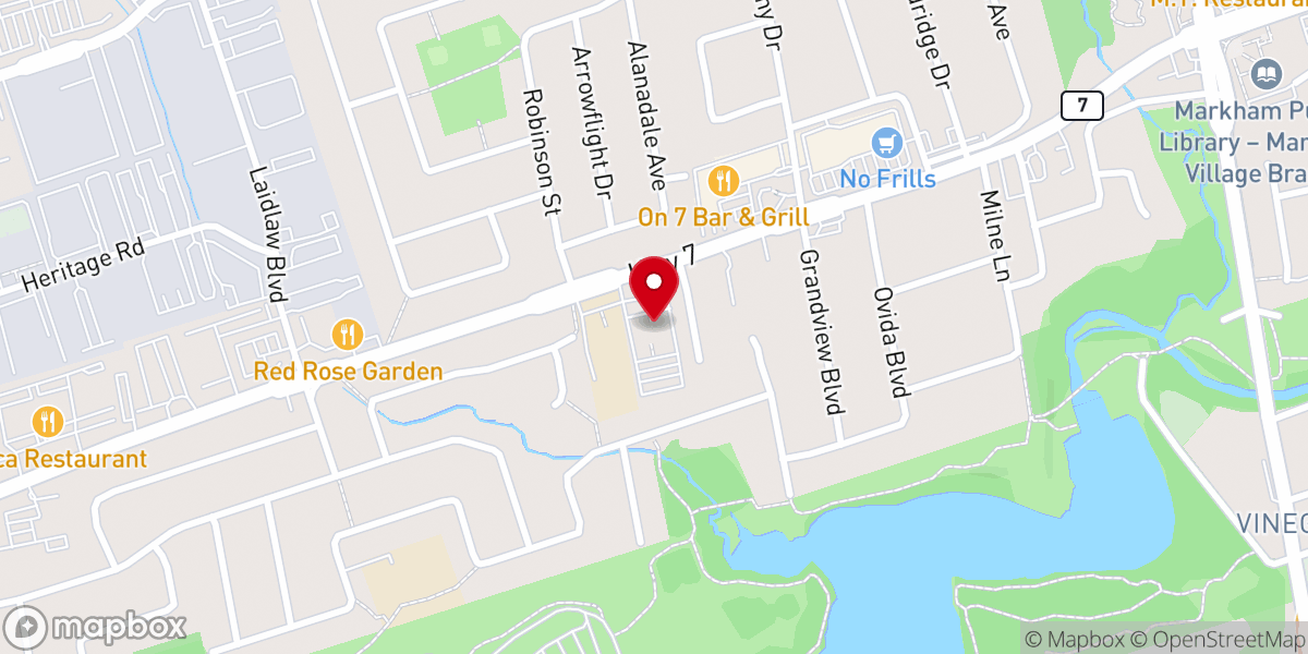 Map showing location of St. Patrick's Parish