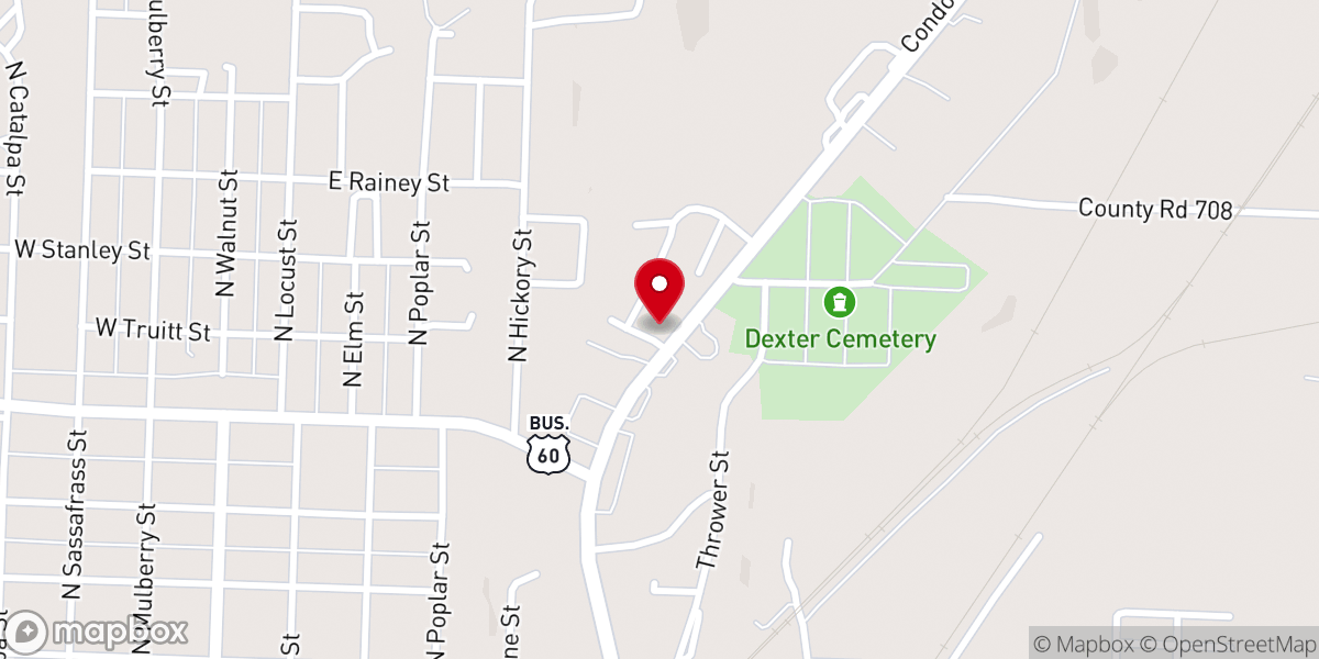 Map showing location of Christian Memorials and Signs