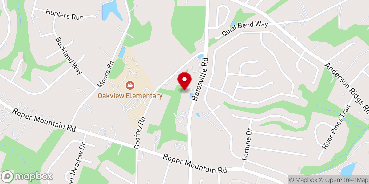 Map showing location of St George the Martyr