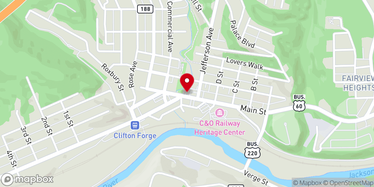 Map showing location of Lighthouse Apostle Church