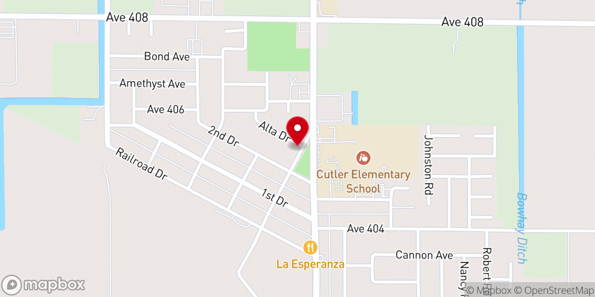 Map showing location of Iglesia Adventista del Séptimo Día Hispana de Cutler / Cutler Spanish Seventh-Day Adventist Church