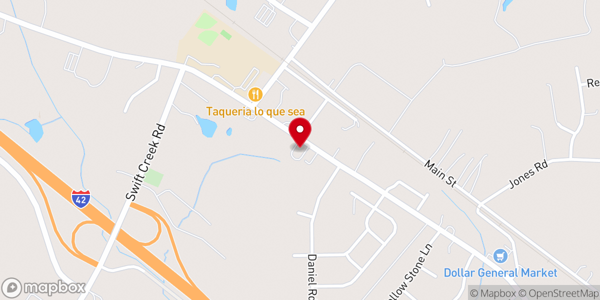 Map showing location of New Generation Christian Church